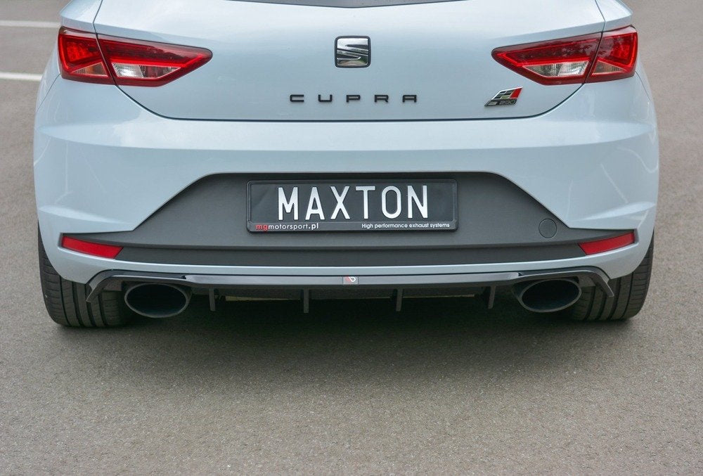 Difusor Maxton seat león mk3 Cupra 2012/16