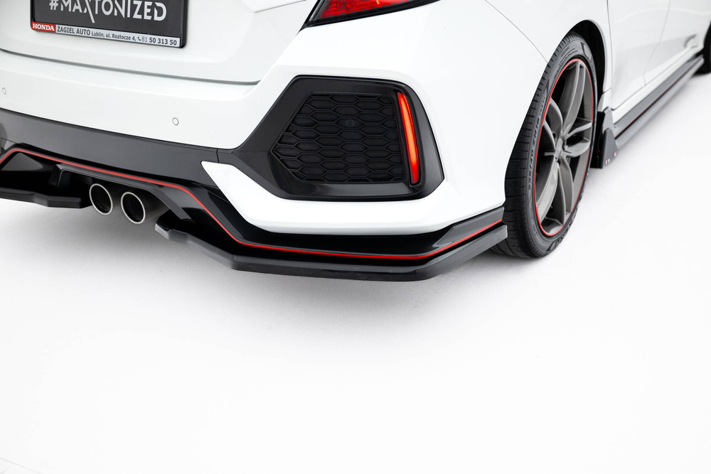 Añadido difusor Maxton Honda Civic Sport Mk10 2017 - 2019