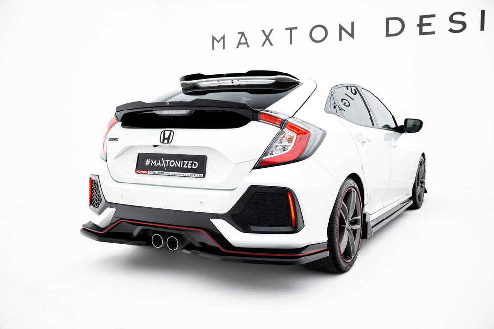 Añadido difusor Maxton Honda Civic Sport Mk10 2017 - 2019