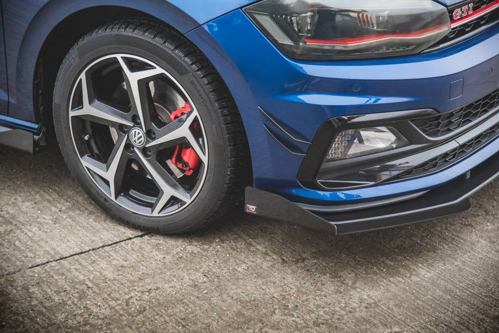 Lip Maxton Racing más flaps Polo Mk6 GTI