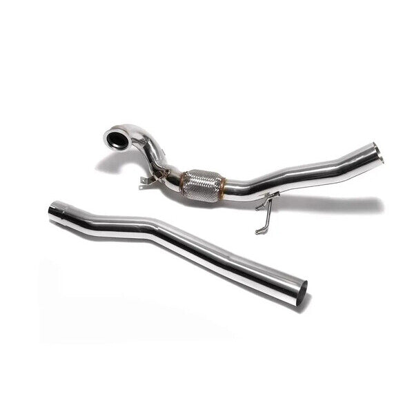Downpipe descatalizada Armytrix para Golf 7 R / S3 8V / Leon Cupra 4Drive / TTS 8S CON OPF