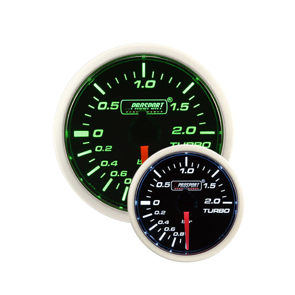 Reloj de presión de turbo mecánico Prosport 52mm
