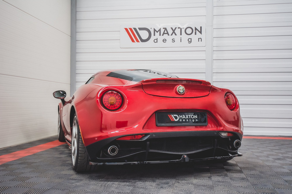 Añadido difusor Maxton ALFA ROMEO 4C 2013 / 2017