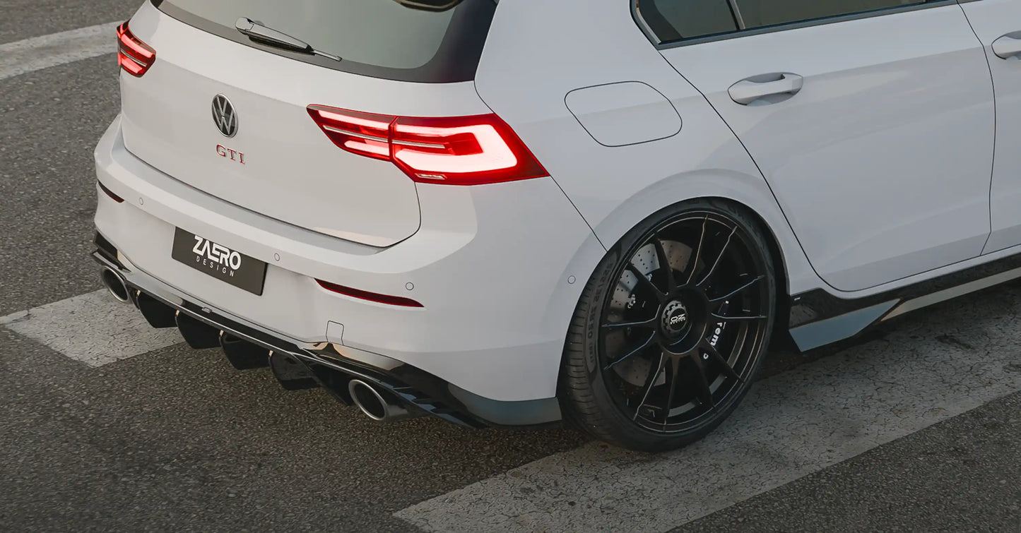 Difusor Zaero Volkswagen Golf mk8 Gti / Clubsport