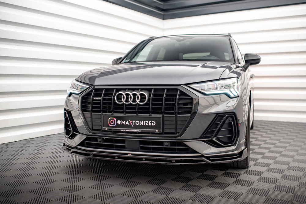 Lip Maxton V2 Audi Q3 S-line 2018-