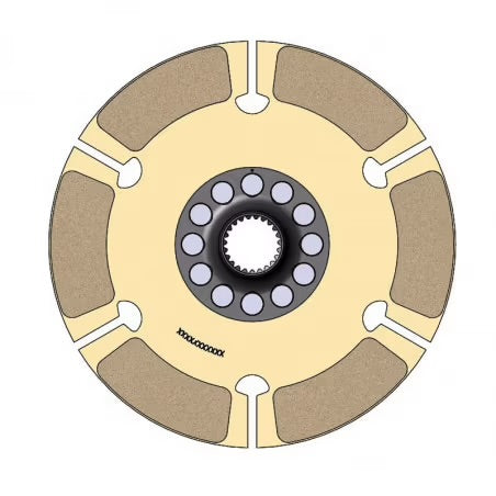 DISCO DE EMBRAGUE AP RACING 184MM 1"X23-7.11