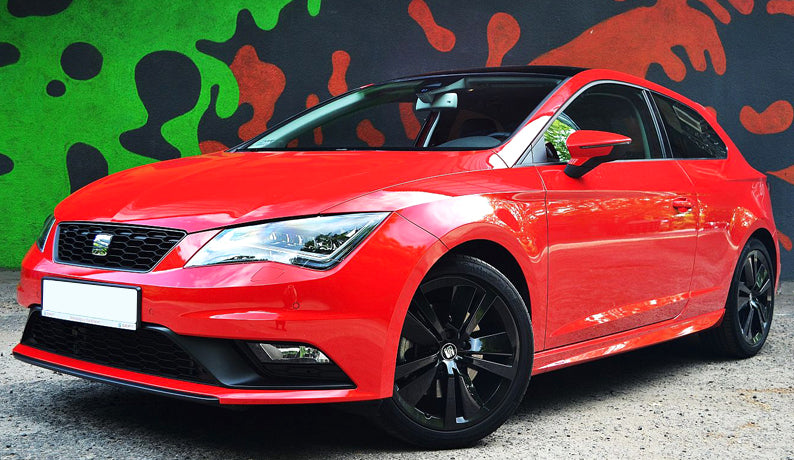 Taloneras kit aero seat Leon mk3 SC Normal/Fr/Cupra (3 puertas)