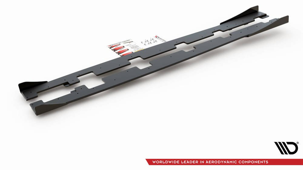 Taloneras Maxton Racing + flaps Ford Focus RS Mk3 2015/18