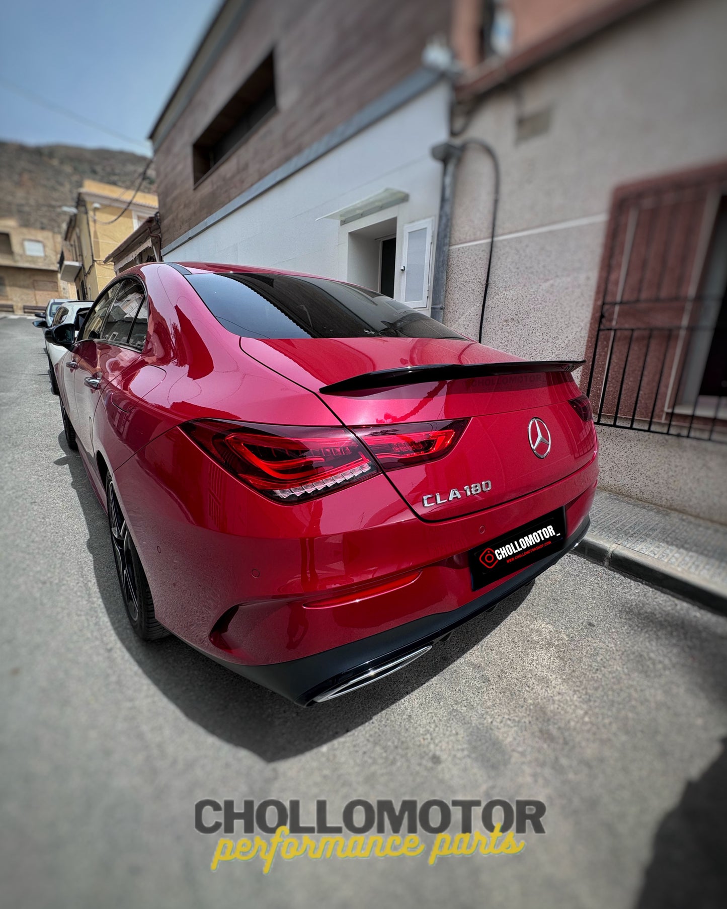 Aleron Mercedes cla c118 look 45 amg