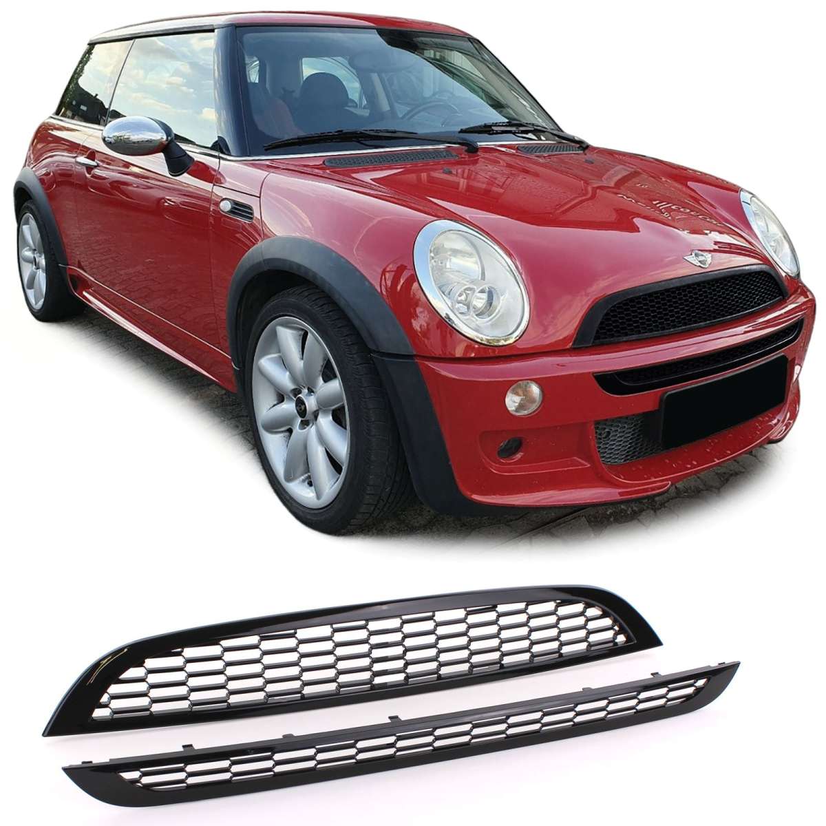 Kit rejillas Mini R50 R53 One Cooper 2001-06