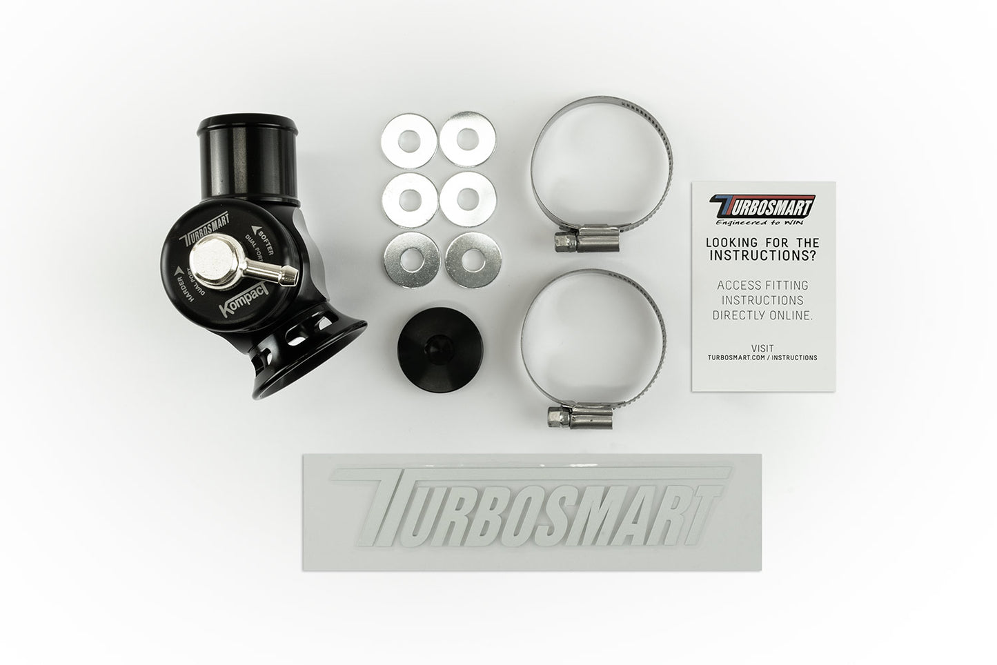 Válvula descarga Turbosmart Kompact Dual Port 34mm – Mitsubishi / Subaru
