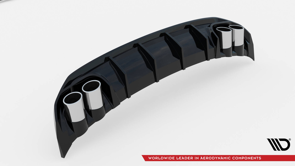 Difusor Maxton mas colas Audi A3 Sline 8Y Sedan 2020/24