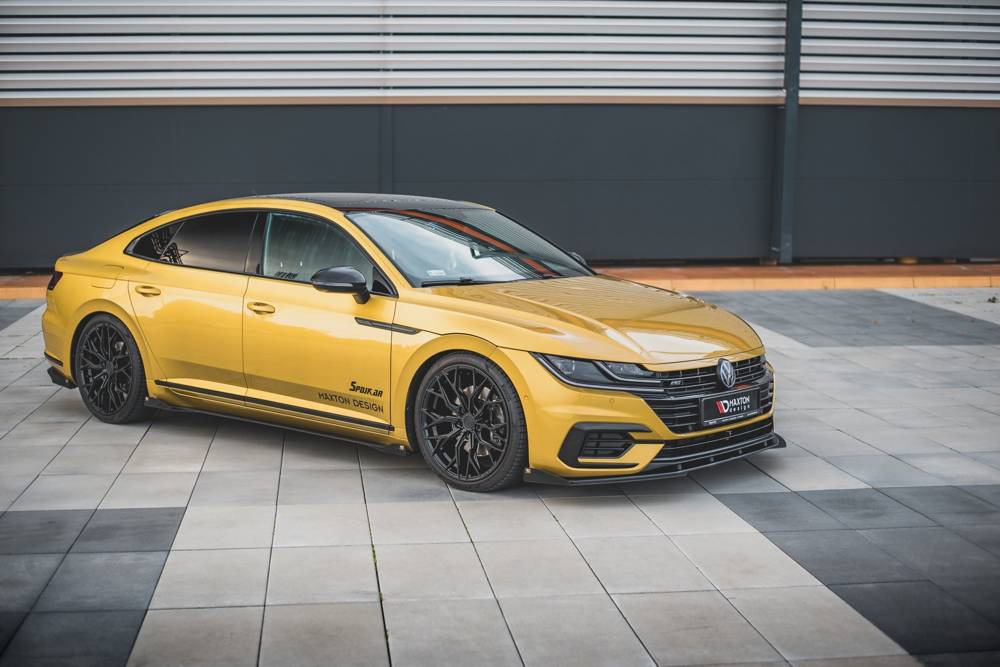 Lip Maxton + flaps Volkswagen Arteon R-Line 2017-