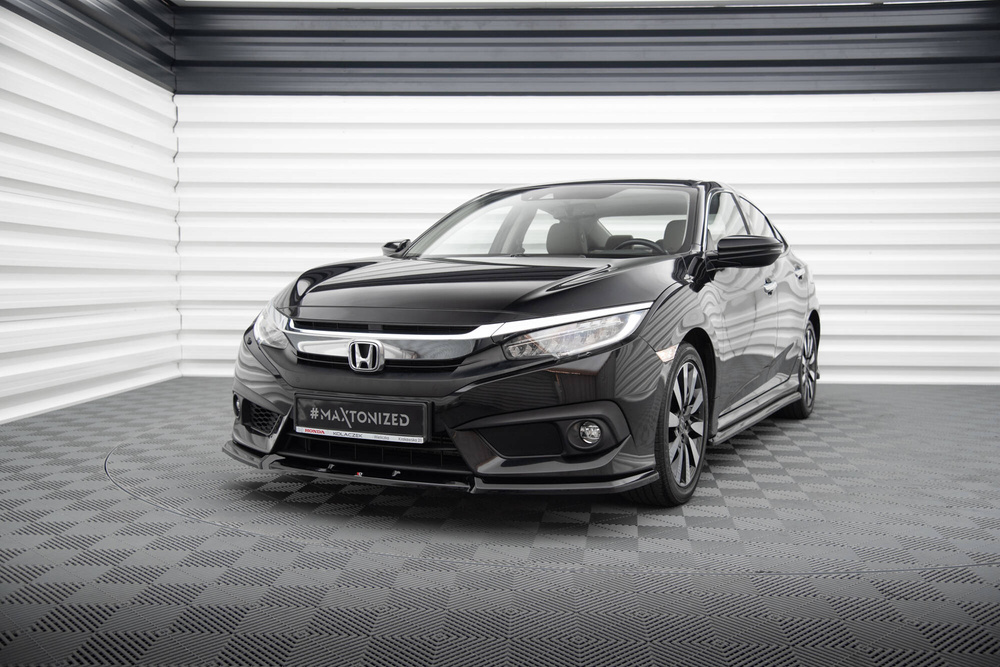 Lip Maxton V1 Honda Civic Sedan Mk10 2017 - 2019
