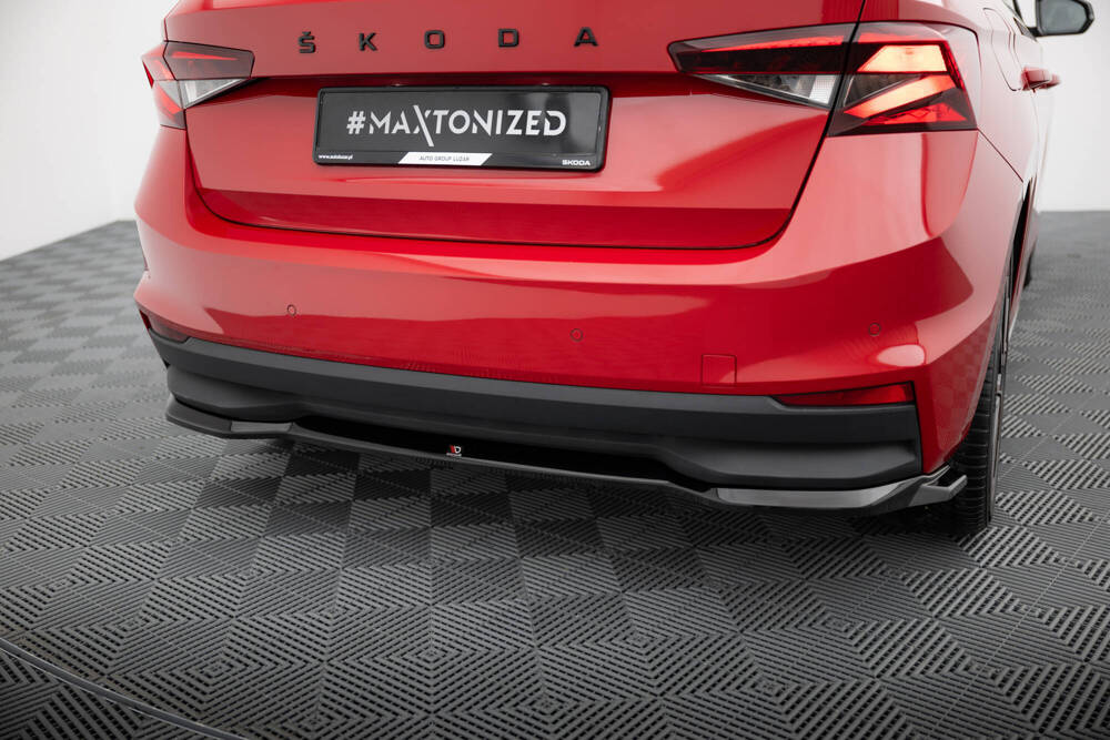 Añadido Difusor Maxton Skoda Fabia Mk4 2021 -