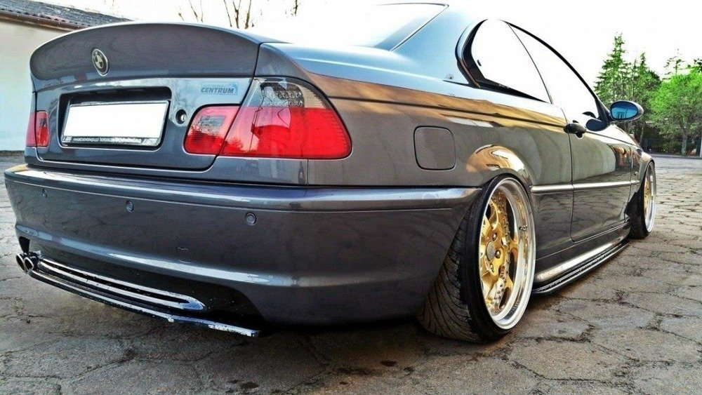Difusor Maxton BMW 3 E46 Coupe Mpack 1999/03