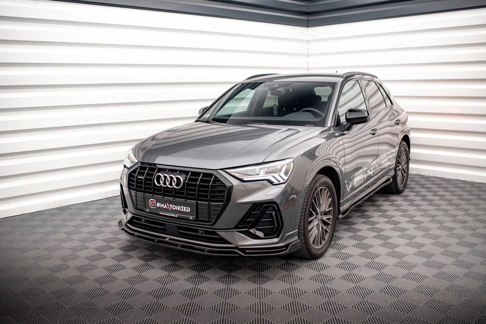 Lip Maxton V2 Audi Q3 S-line 2018-
