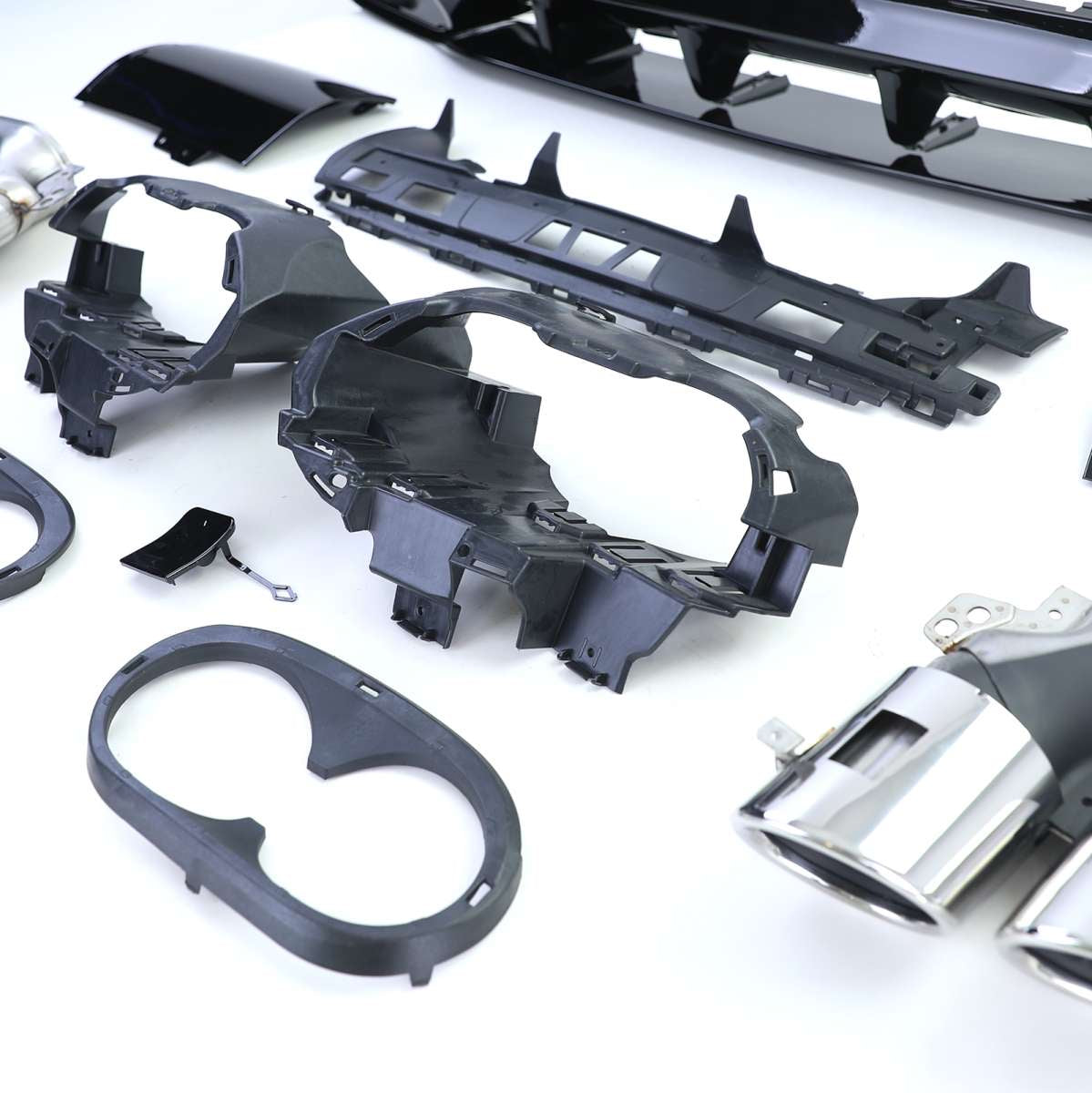 Difusor mercedes CLA C118 look Cla45