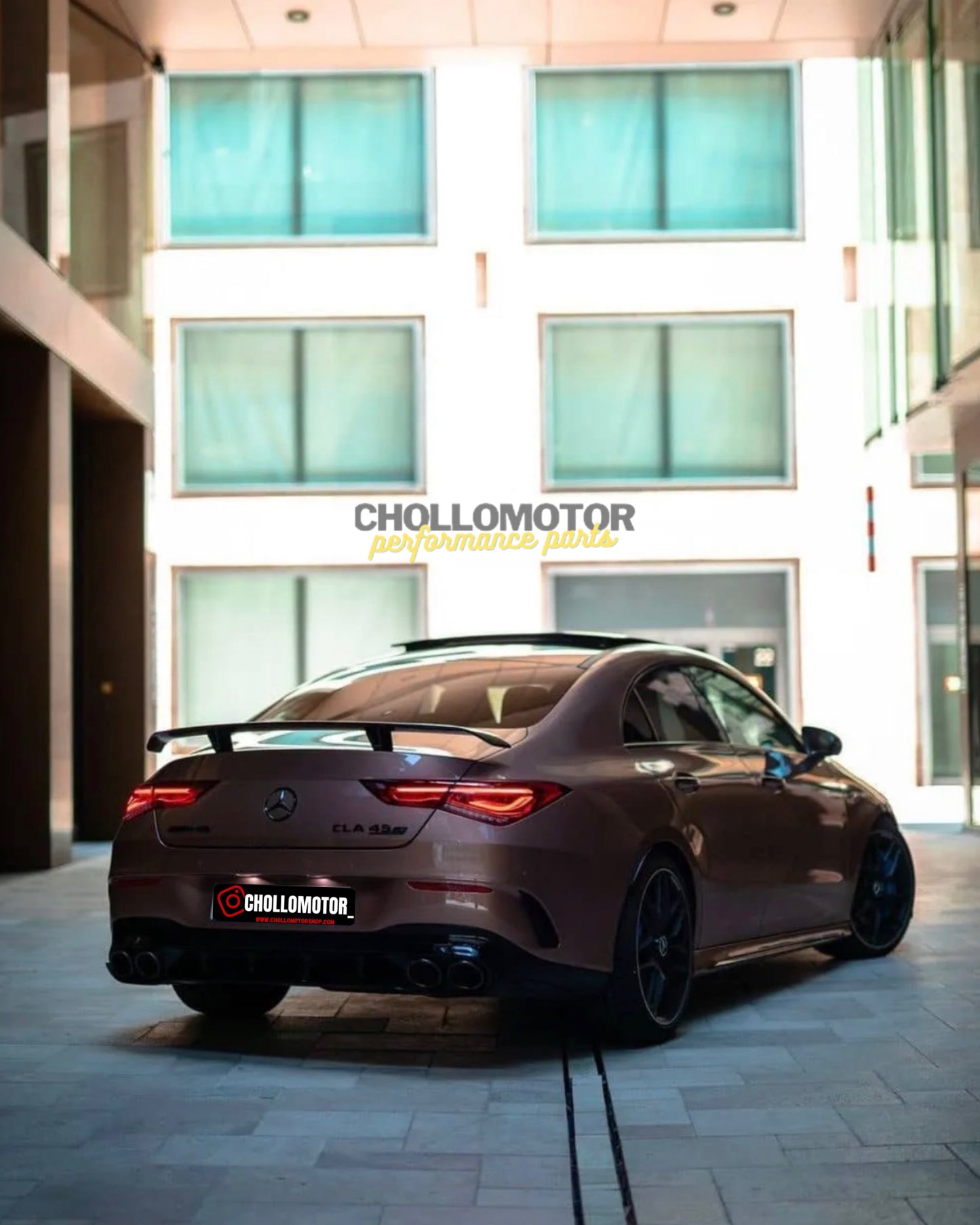 Aleron mercedes CLA C118 look cla45s 2019/25
