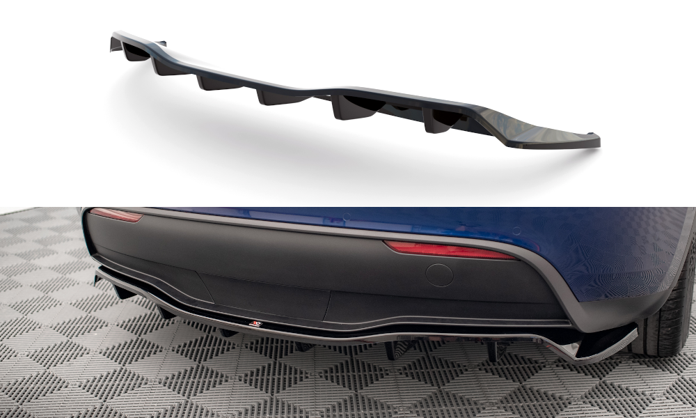 Añadido difusor Maxton Tesla Model Y 2020 -