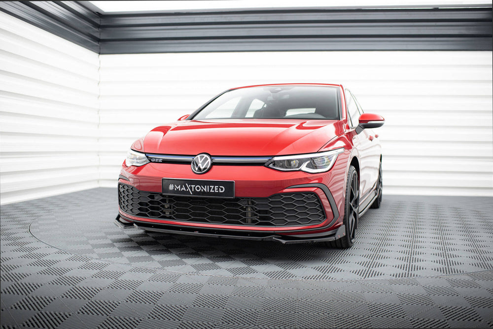 Lip Maxton V2 + flaps Golf mk8 GTI / GTE / GTD / R-Line 2020/24