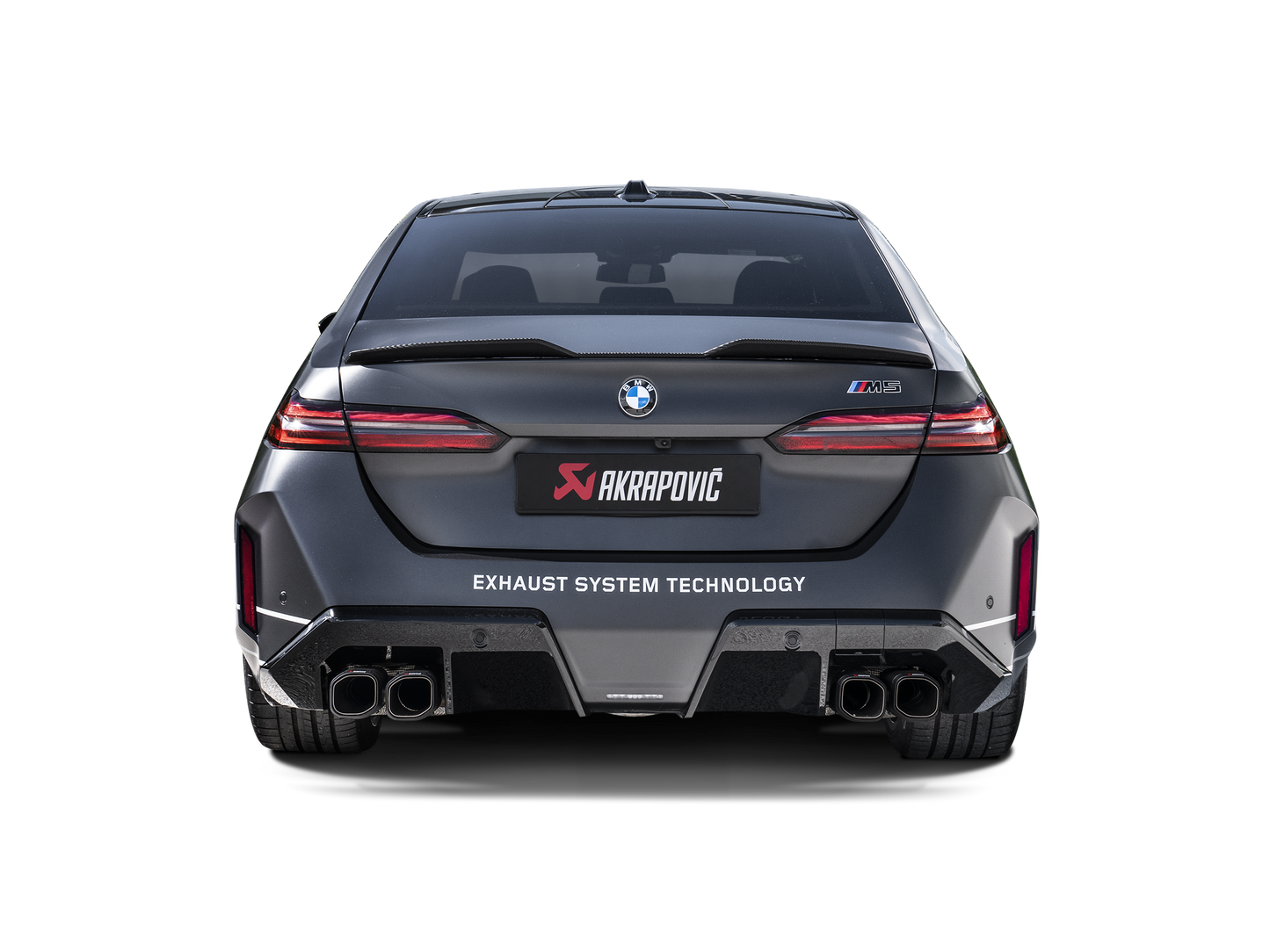 Escape Akrapovic Slip-On titanio para BMW M5 G9x