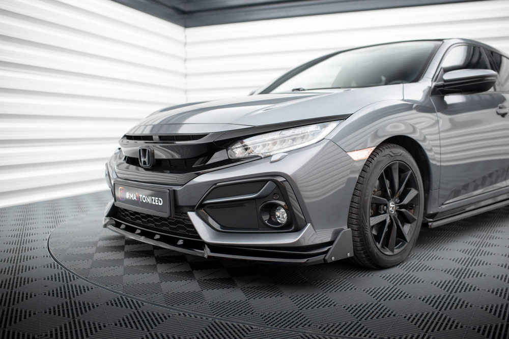 Lip + flaps Maxton Honda Civic Sport Mk10 2017 - 2022
