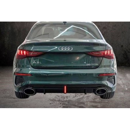 Difusor Trasero Audi A3 Sline Sedan 2020/24 Look RS3