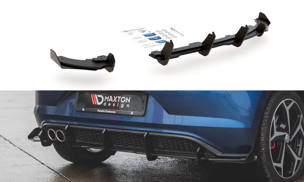 Añadido Difusor con flaps Maxton Polo mk6 Gti