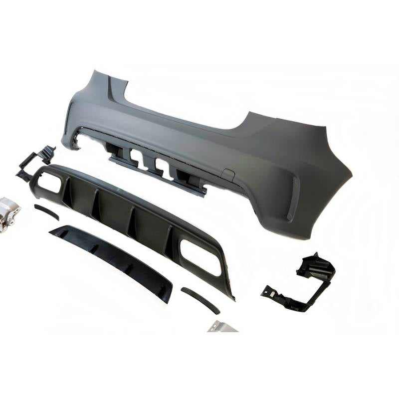 Paragolpes Trasero Mercedes Clase A W176 2012-2018 Look AMG Sensores