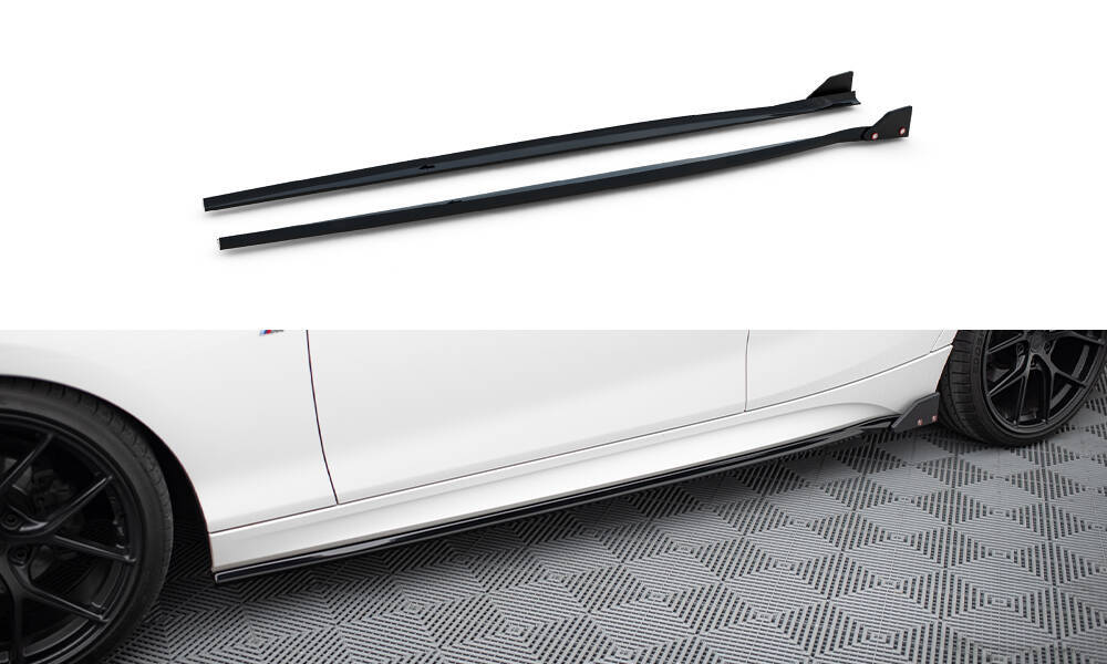 Taloneras Maxton V4 + flaps BMW Serie 1 F20 M-Pack / M140i Facelip