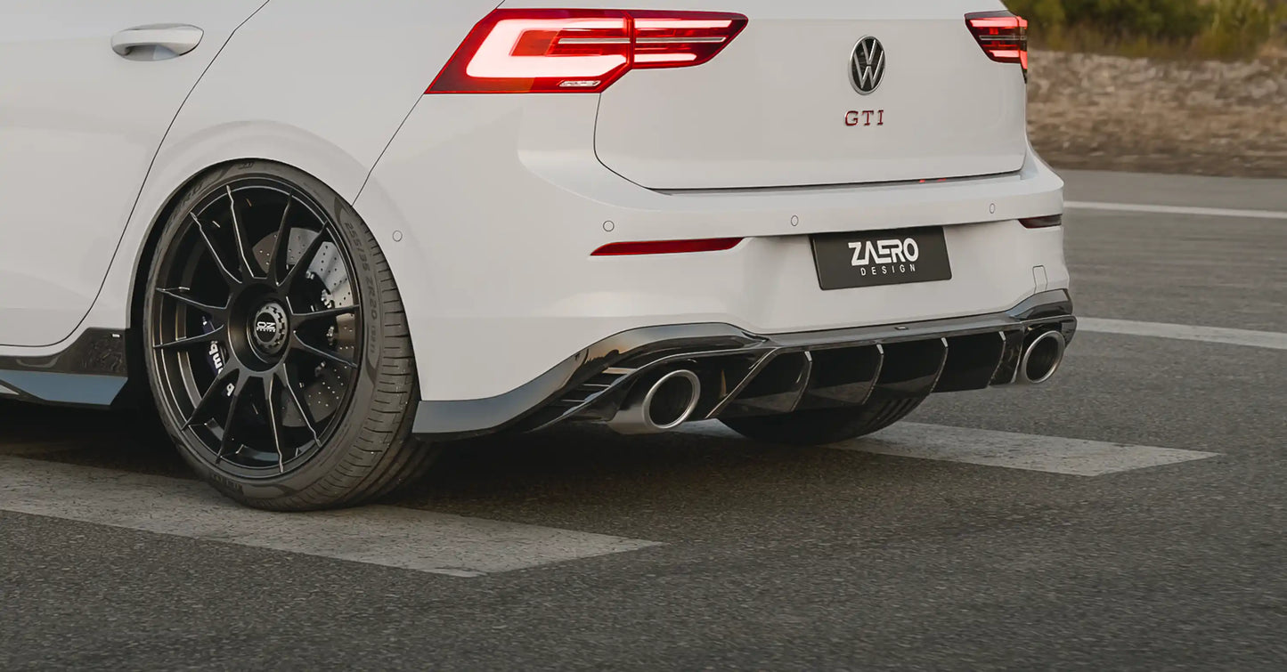 Difusor Zaero Volkswagen Golf mk8 Gti / Clubsport