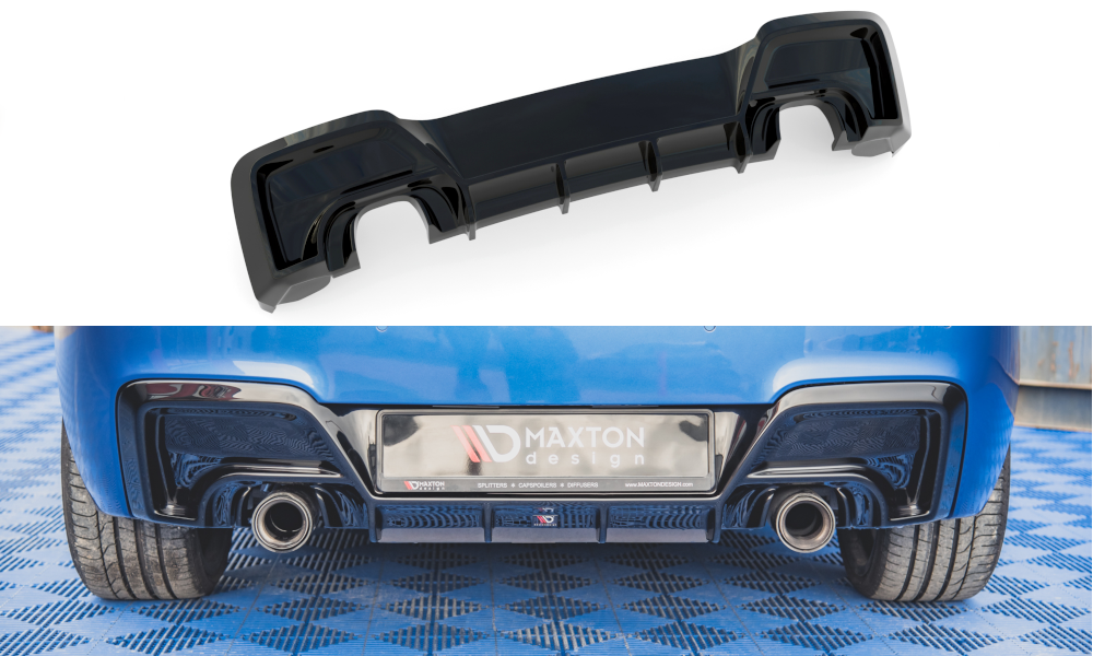 Difusor Maxton V1 Bmw Serie 1 F20 m135i 2011/15