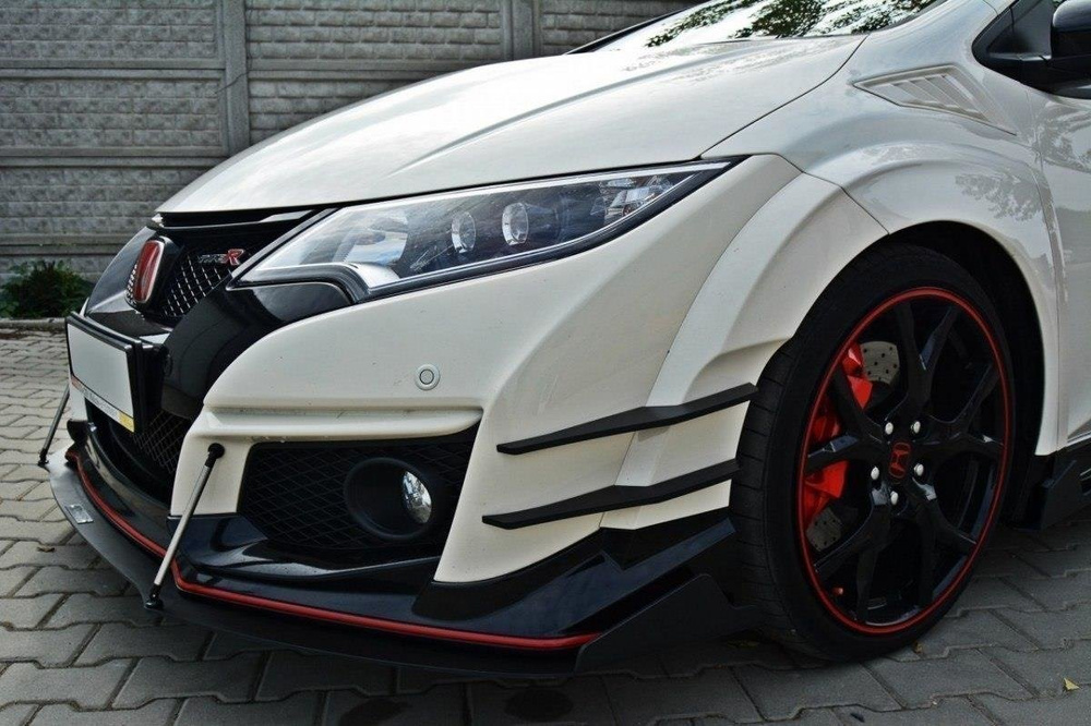 Lip Maxton Racing V2 HONDA CIVIC IX TYPE R (FK2) 2015 - 2017