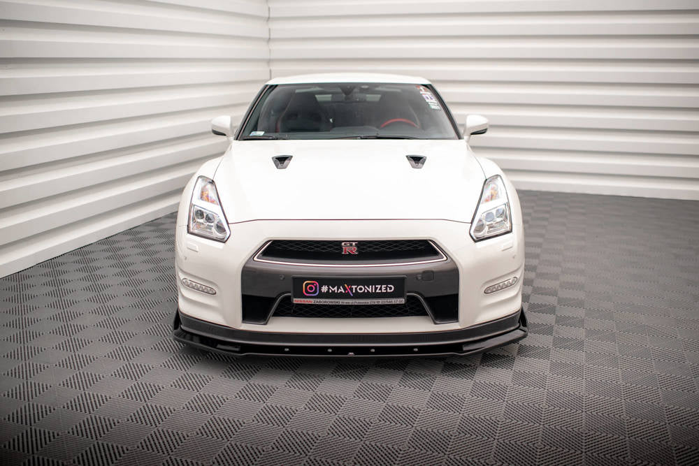 Lip maxton + flaps Nissan Gtr R35 2011/16