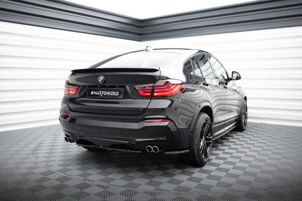 Añadido difusor Maxton BMW X4 F26 Pack M 2014/18