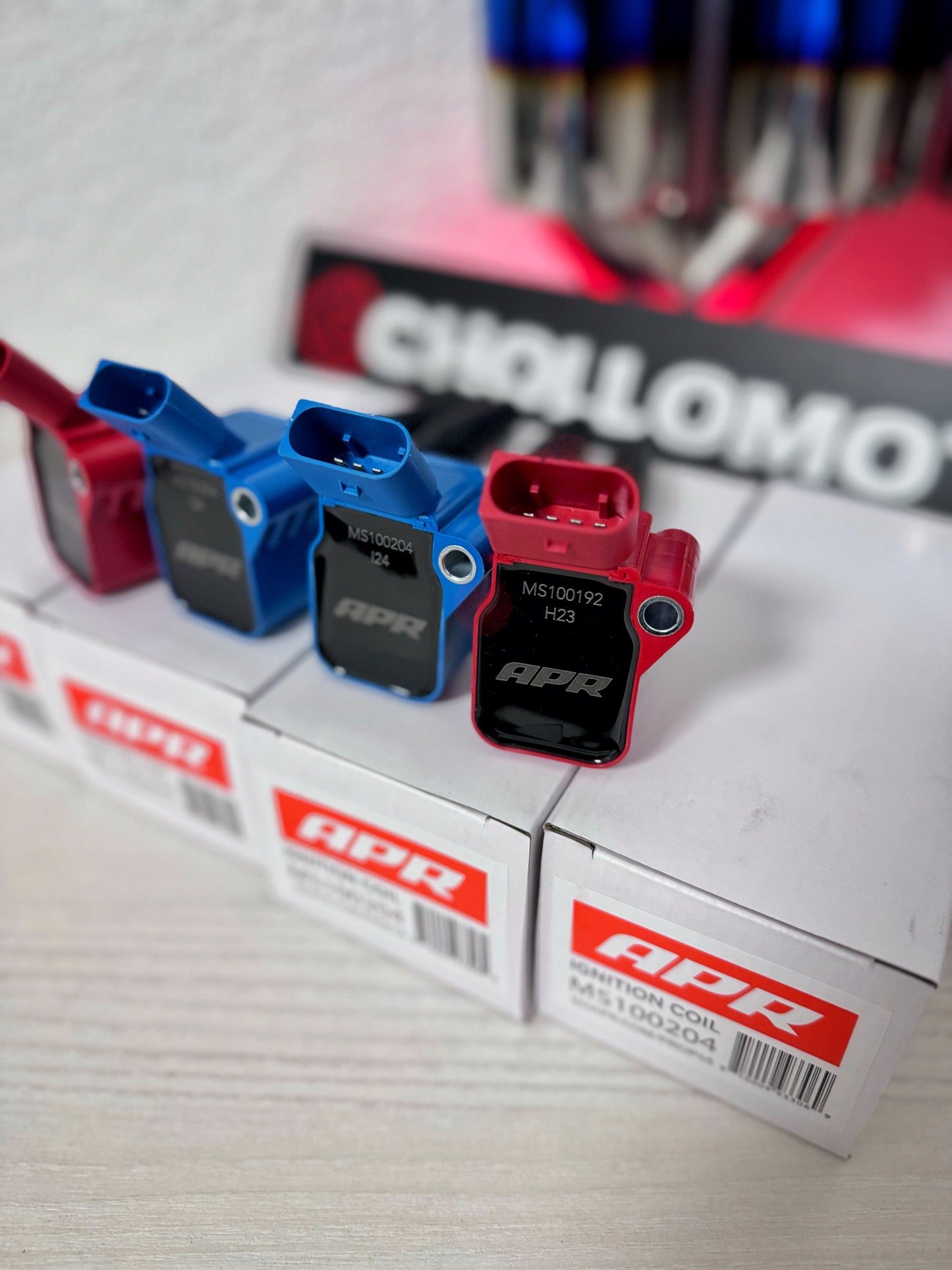 Bobinas Apr Audi S3 8V / Golf 7 & 8 GTI / R / Leon Mk3 Cupra / TT 8S 2.0 TSI (Pack 4)