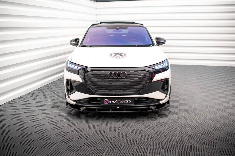 Lip Maxton v2 Audi Q4 e-tron Sline Sportback 2021-