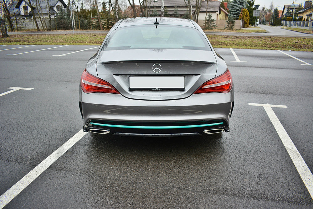 Añadido Lateral Difusor Maxton MERCEDES CLA C117 Amg Line 2017/19
