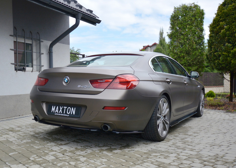 Añadido lateral difusor Maxton BMW Serie 6 gran coupe F06
