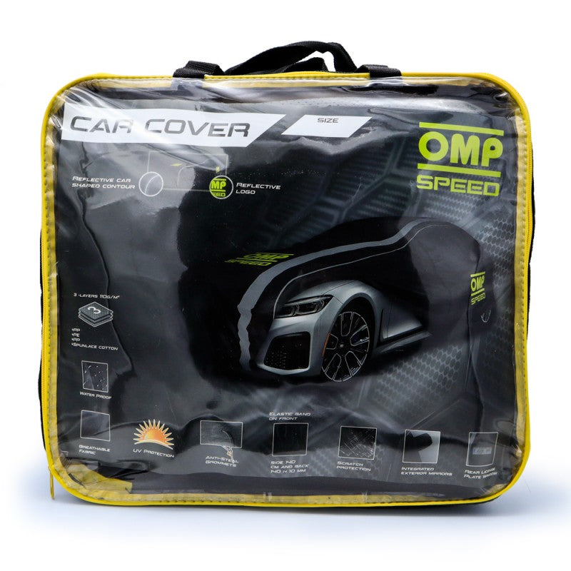 FUNDA CUBRE COCHES OMP 4 CAPAS PARA SUV TALLA L