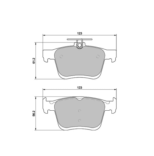 Pastillas Freno Traseras PBS Pro track Seat Leon Cupra mk3 280/290/300