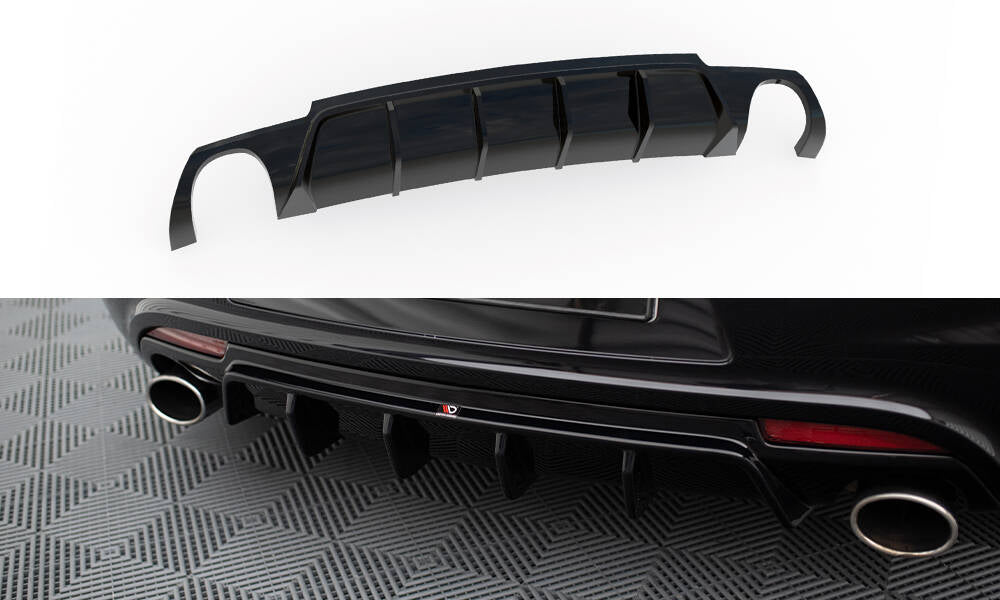 Difusor Maxton v2 Volkswagen Scirocco R 2008/14