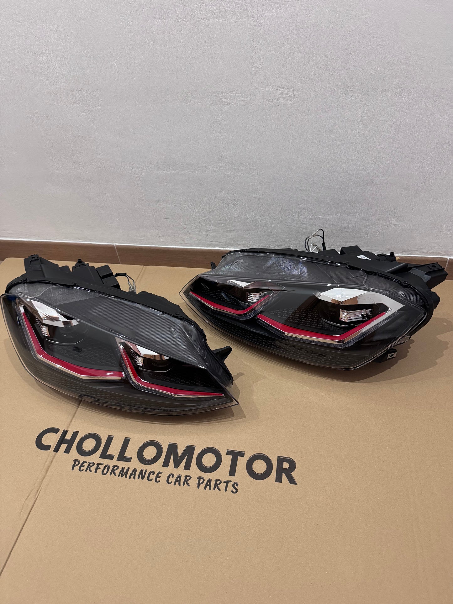 Faros delanteros full led Golf mk7 2012 a 2020 con intermitentes dinámicos