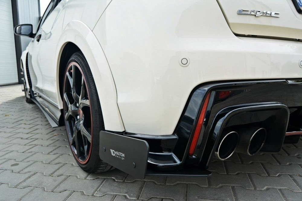 Añadido lateral difusor Maxton Racing HONDA CIVIC IX TYPE R (FK2) 2015 - 2017
