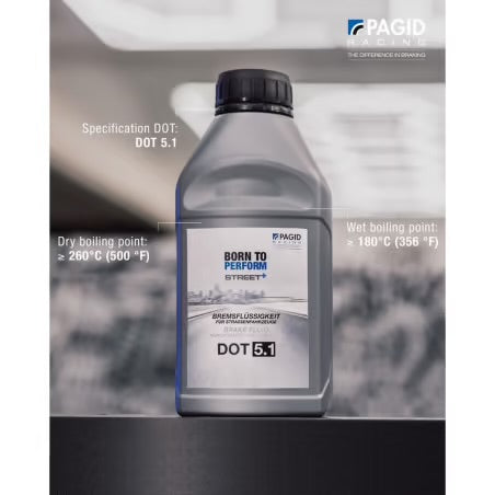 LÍQUIDO DE FRENOS DOT 5.1 STREET + PAGID 500ML