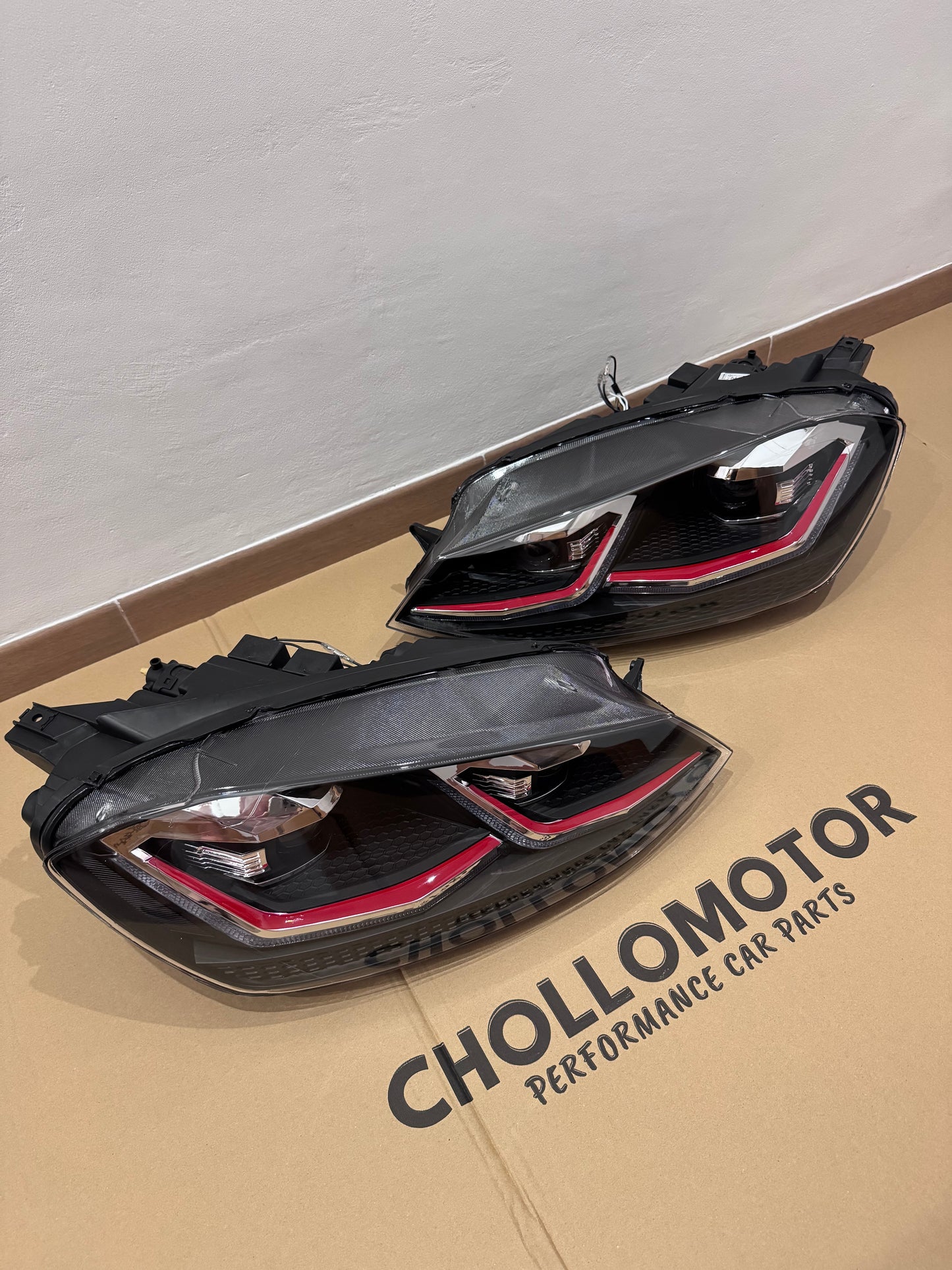 Faros delanteros full led Golf mk7 2012 a 2020 con intermitentes dinámicos