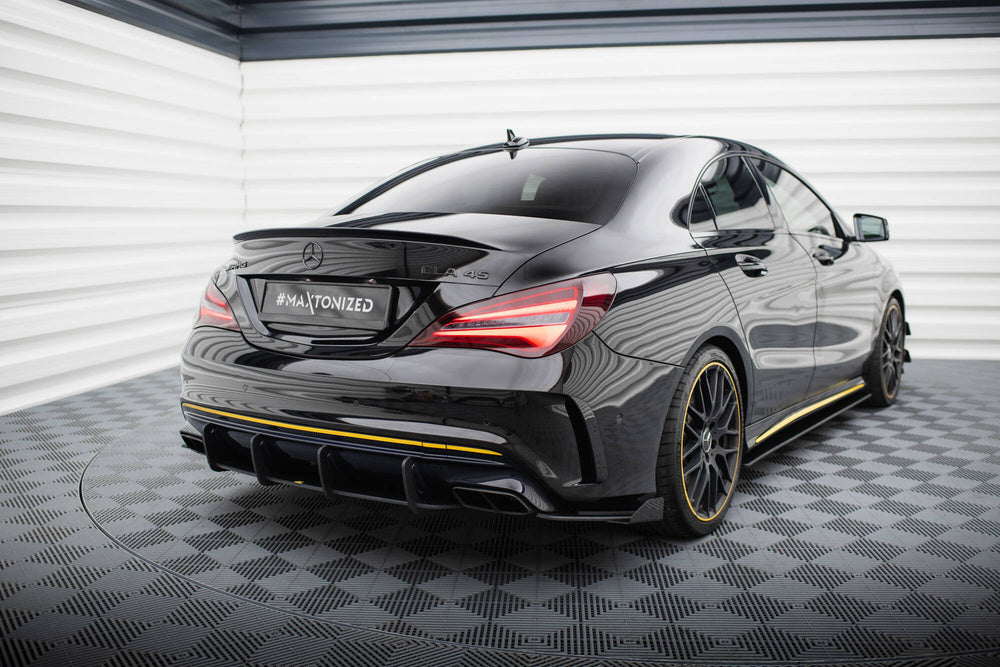 Añadido lateral difusor pro + flaps Maxton MERCEDES CLA45 C117 2017/19