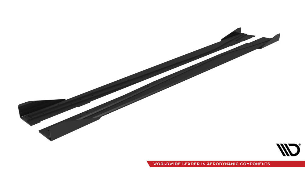 Taloneras Maxton Pro + flaps Mercedes Clase A W176 Amg Line 2015/18