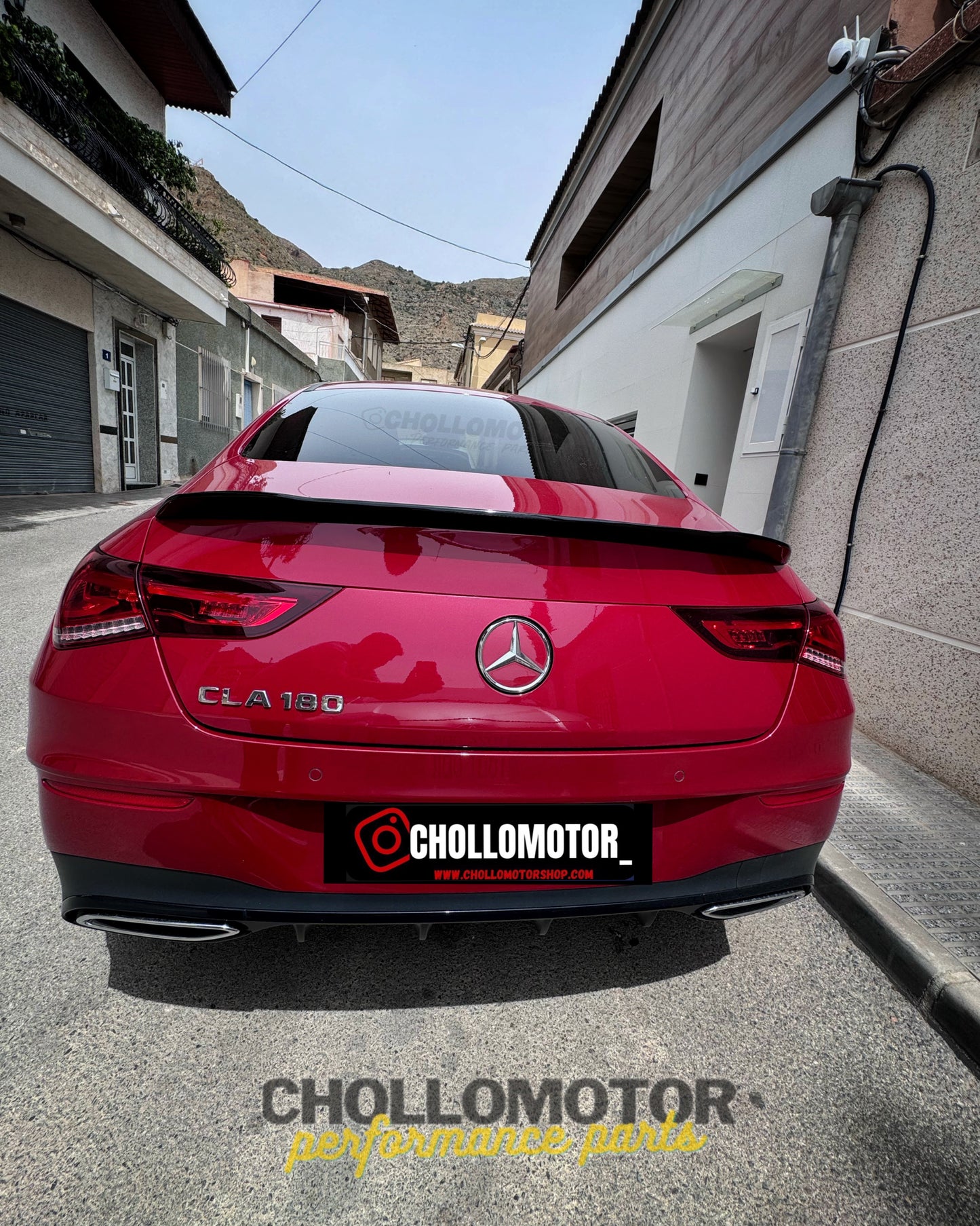 Aleron Mercedes cla c118 look 45 amg